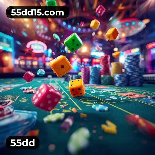 Identidade visual e vitrine de ofertas da plataforma 55dd